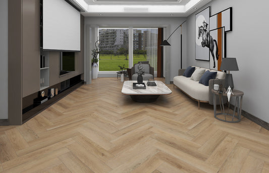 Lesedi Herringbone Vigraat PVC - PURE