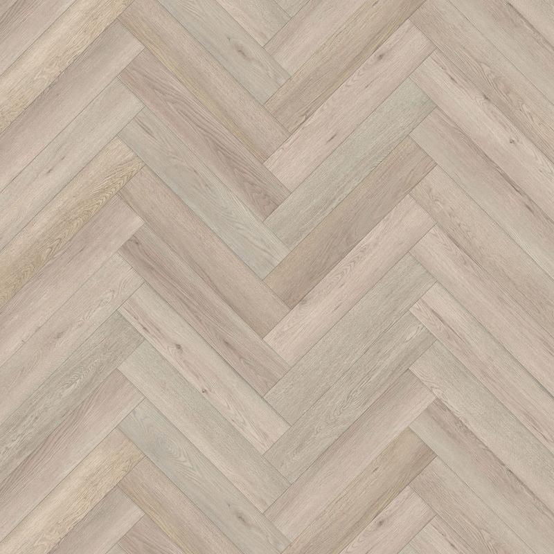 Deze prachtige PVC vloer combineert de klassieke charme van een visgraatmotief met de praktische voordelen van PVC.