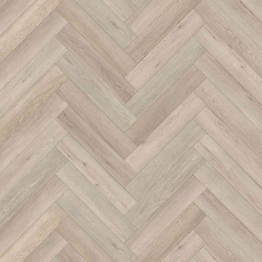 Deze prachtige PVC vloer combineert de klassieke charme van een visgraatmotief met de praktische voordelen van PVC.