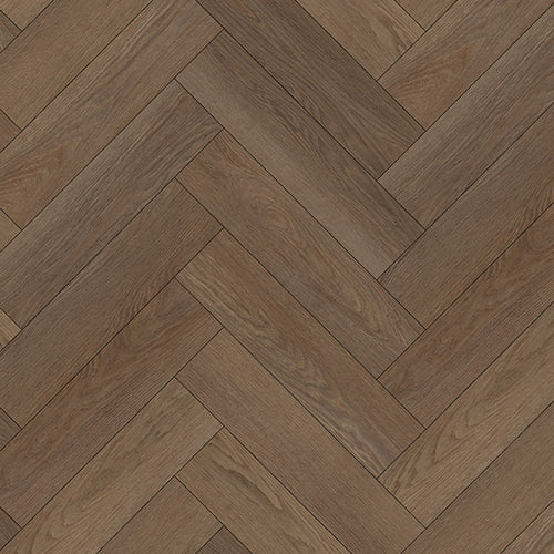 Walnut Oak Herringbone PVC click - PURE