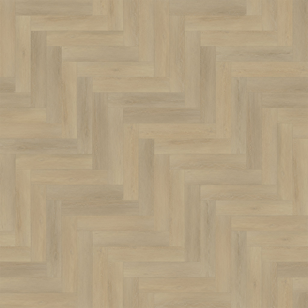 Herringbone Natural click PVC