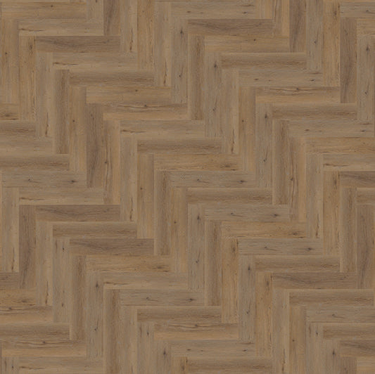 YUP Leyton herringbone smoky click PVC