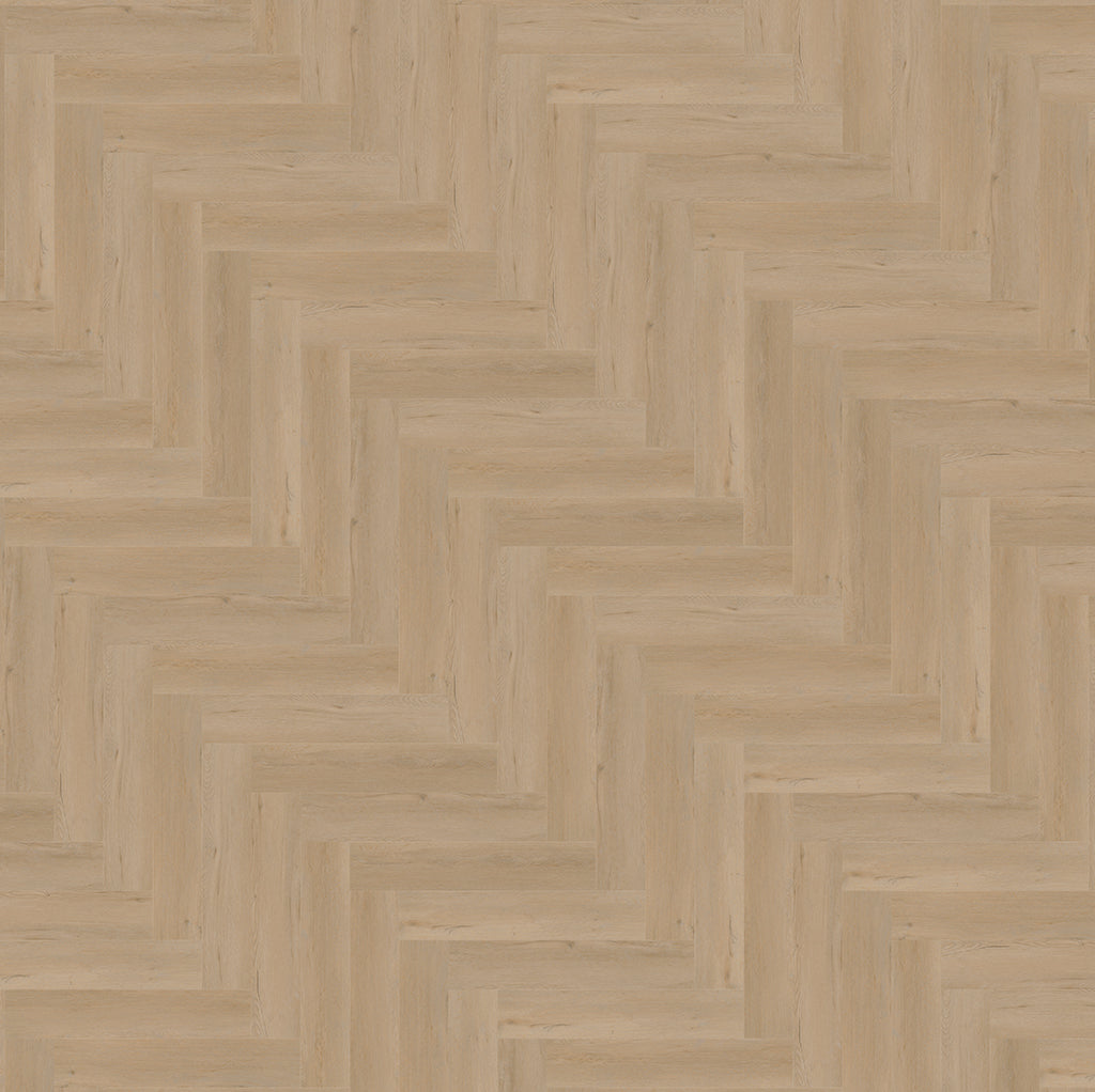 YUP Leyton herringbone beige click PVC