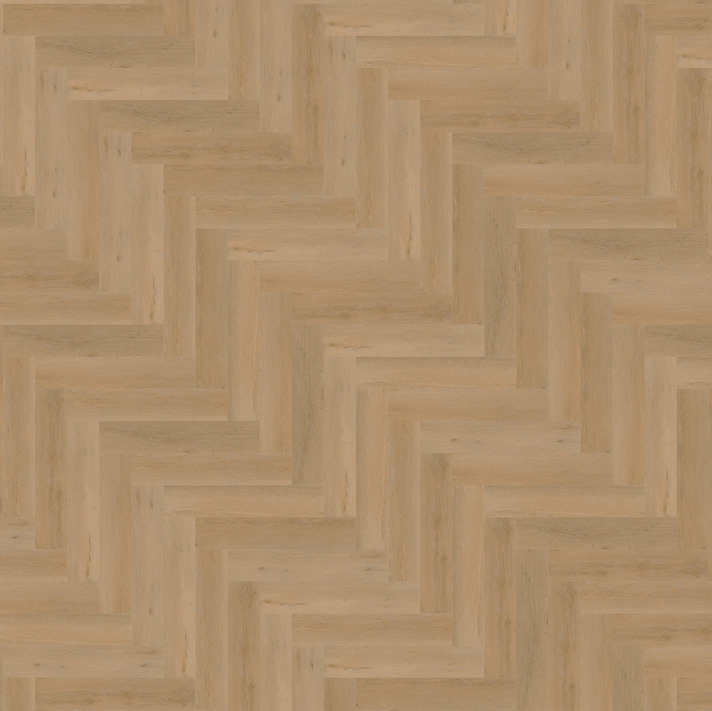 YUP Leyton herringbone warm oak plak PVC