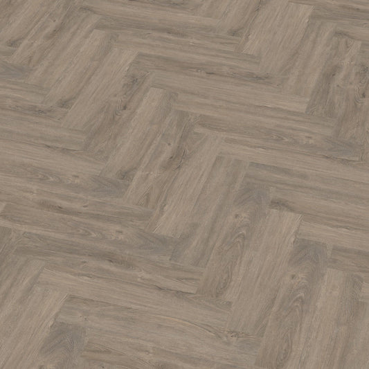 YUP herringbone smoky click PVC