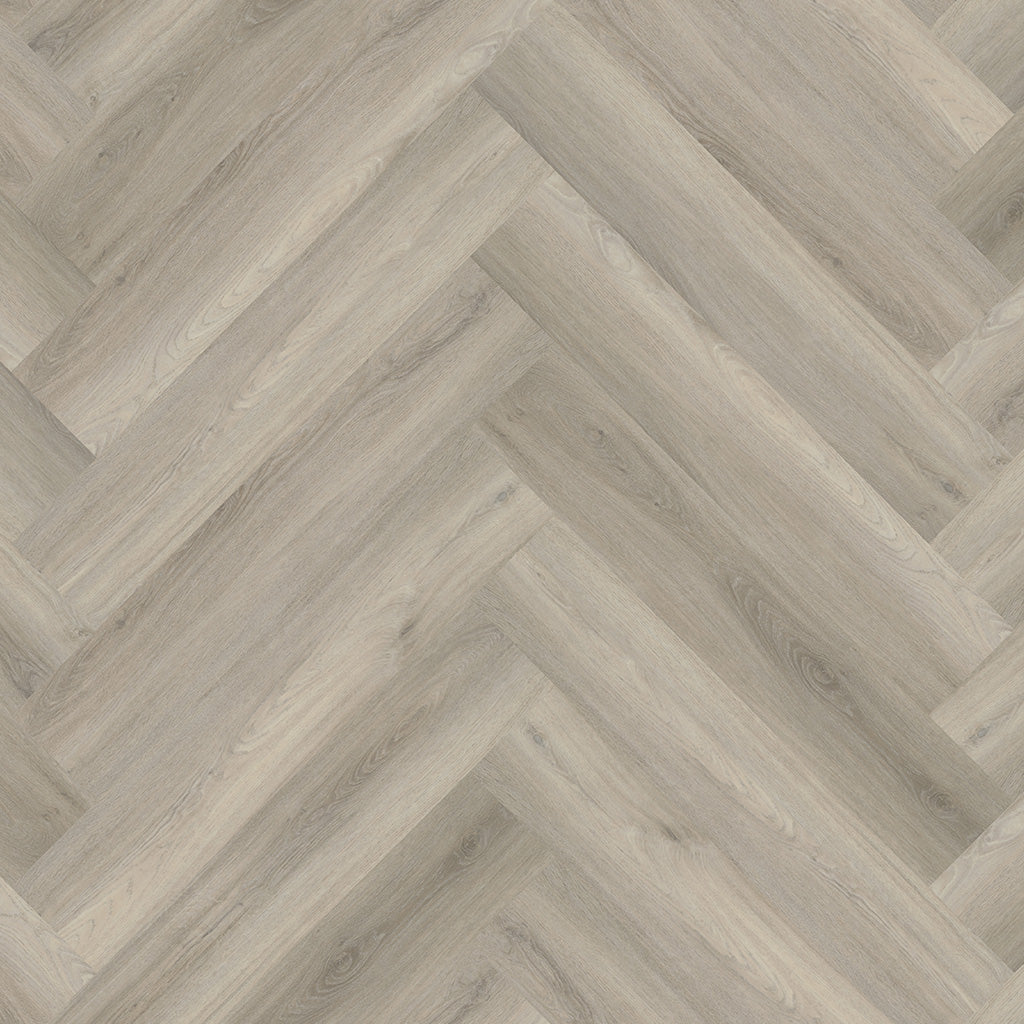 Yup Herringbone Grey click PVC