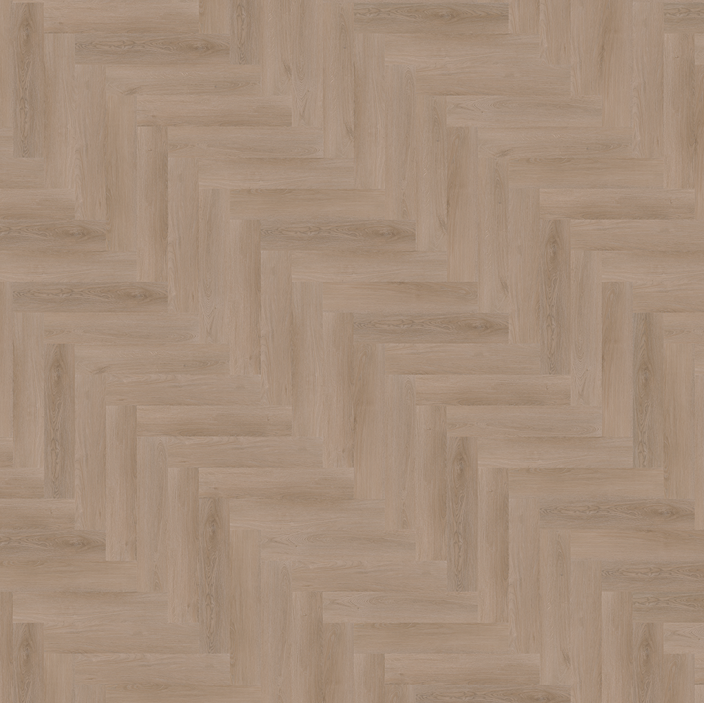 YUP Merton herringbone dark oak plak PVC