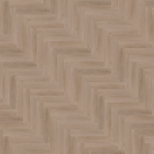 YUP Merton herringbone dark oak plak PVC