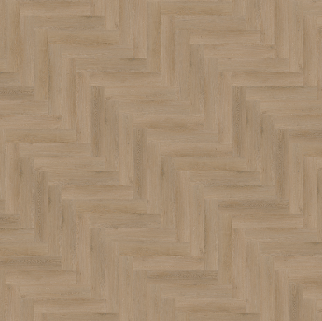 YUP Merton herringbone natural oak plak PVC