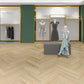 Hope Herringbone PVC CLICK - PURE