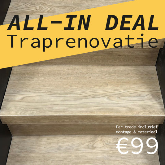 PVC TRAPRENOVATIE ALL-IN DEAL!